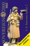 S2KW068 - The Souvenir Hunters II Standing US GI in greatcoat WWII